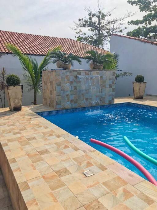 Casa Com Piscina Itanhaem Cibratel II Villa Buitenkant foto