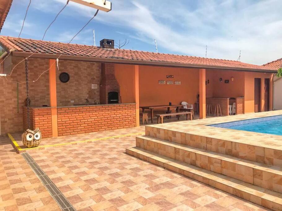 Casa Com Piscina Itanhaem Cibratel II Villa Buitenkant foto
